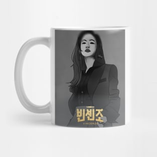 Vincenzo- K drama pop art poster Mug